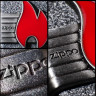Зажигалка ZIPPO CLASSIC RED VINTAGE WRAP 29663